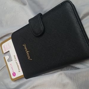 Passport case "passport" new on card